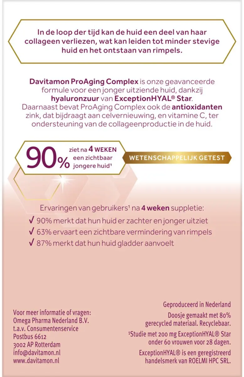 Davitamon Pro Aging Complex 60 Capsules