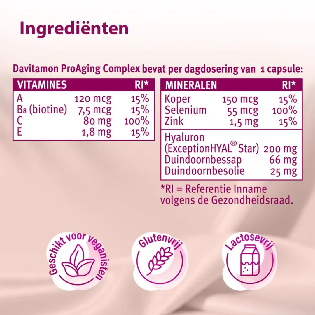 Davitamon Pro Aging Complex 60 Capsules - 2x30