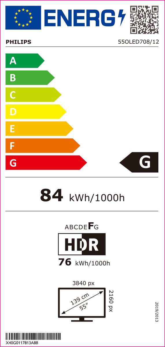 Philips OLED 55OLED708 4K Ambilight-TV