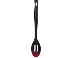 Le Creuset Opscheplepel 34cm - Gaten - Zwart