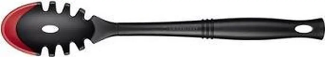 Le Creuset Opscheplepel 34cm - Gaten - Zwart
