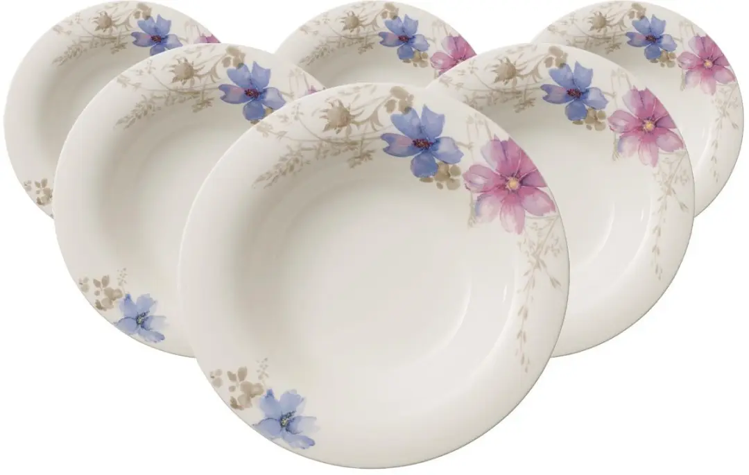 Villeroy & Boch Mariefleur Gris Suppenteller