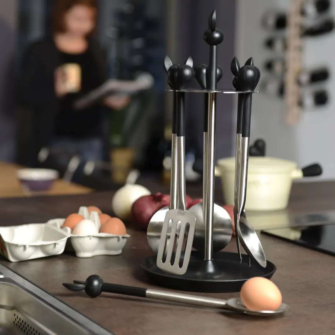 BergHOFF Essentials 7-delige Keukenhulpset - Zwart