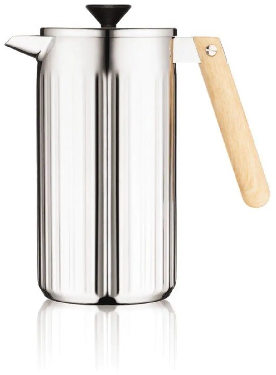 Bodum Douro French Press 1L - 8 Kopjes - Chroom/Zwart