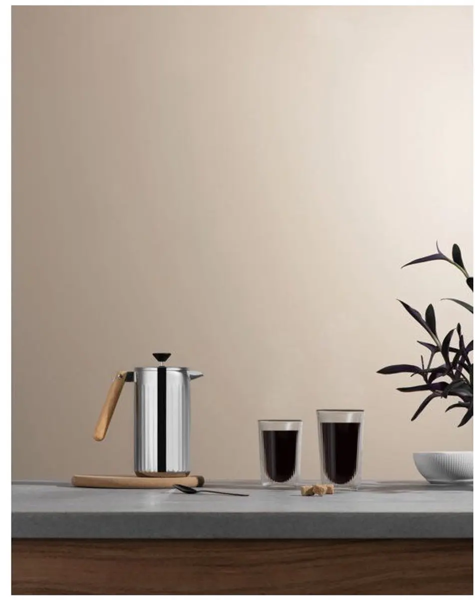 Bodum Douro French Press 1L - 8 Kopjes - Chroom/Zwart