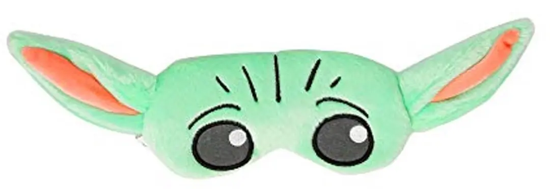 Disney Grogu Oogmasker - Groen/Oranje/Zwart
