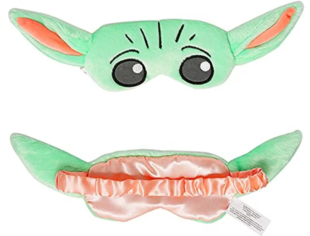 Disney Grogu Oogmasker - Groen/Oranje/Zwart