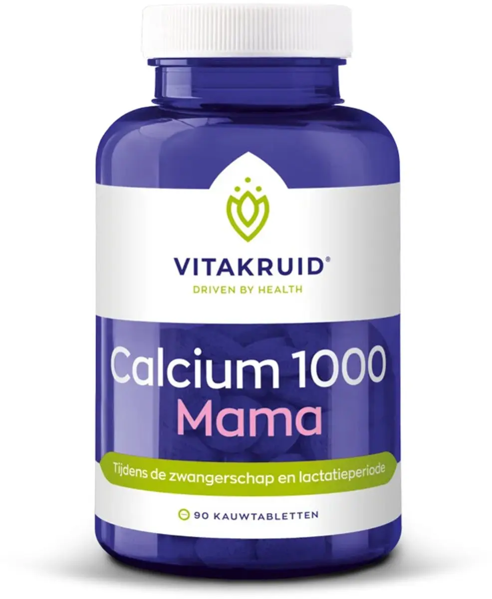 Vitakruid Calcium 1000 Mama Kauwtabletten
