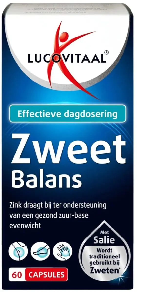 Lucovitaal Zweet Balans 120 Capsules - 2x60
