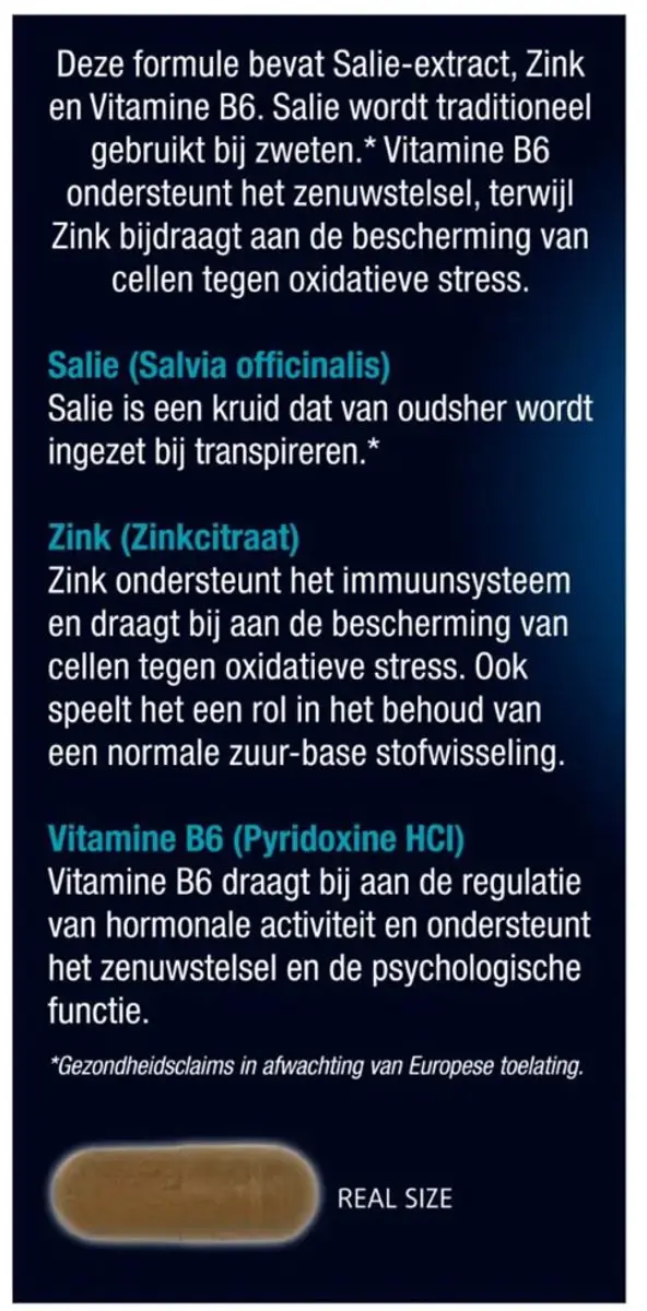 Lucovitaal Zweet Balans 120 Capsules - 2x60