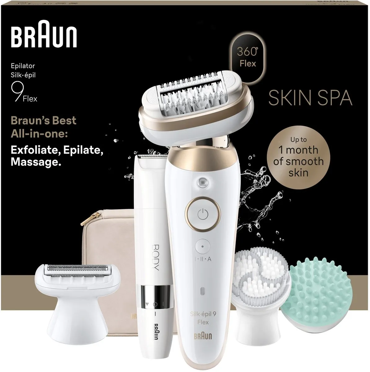 Braun Silk·épil 9 Flex SkinSpa 9-481 Epilator