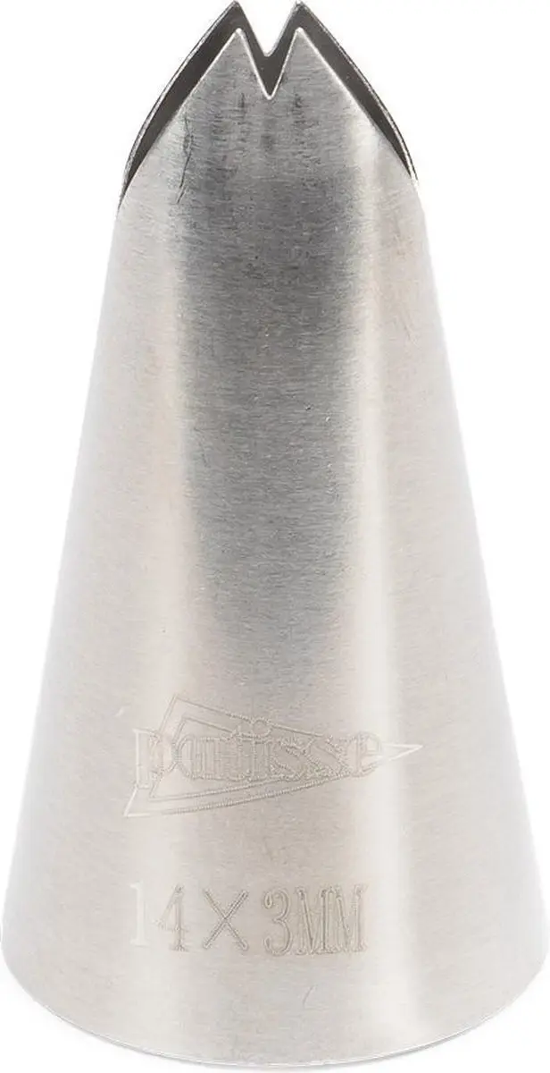 Patisse Spuitmondje RVS 14x3mm