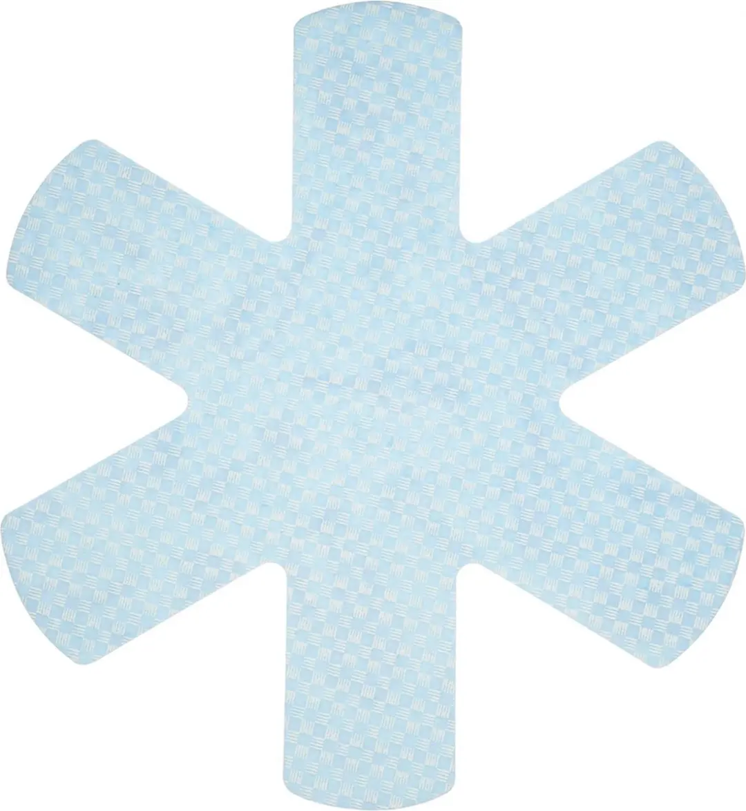 KitchenCraft Panbeschermers 38cm - Blauw - 3 Stuks