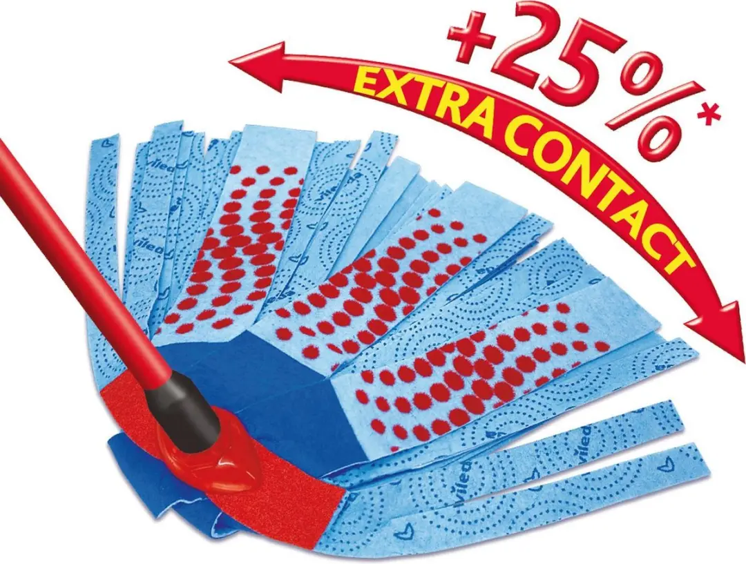 Vileda Super Mocio Vervanging - Blauw