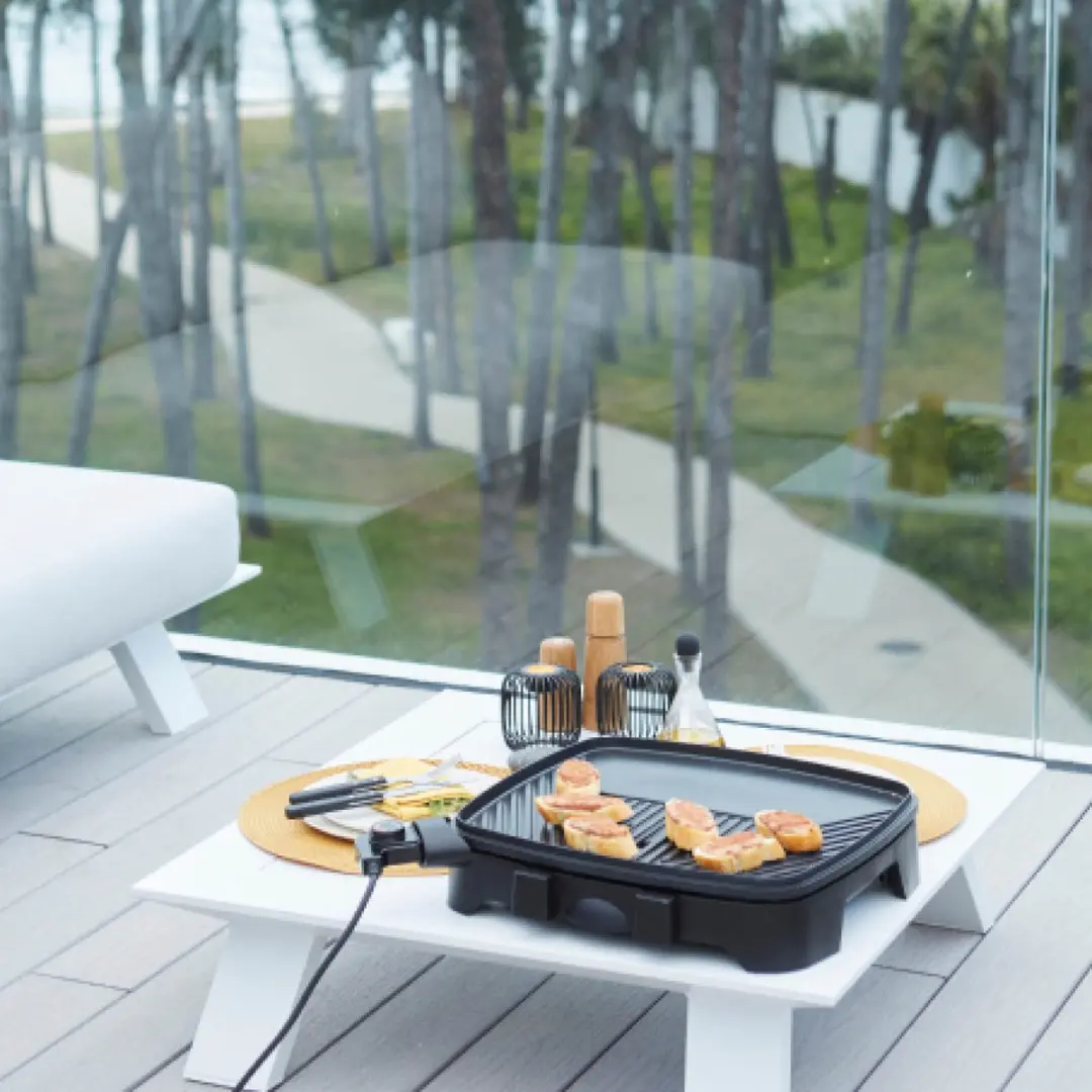 Barbecook Alexia Elektrische Barbecue 41x36cm - Zwart
