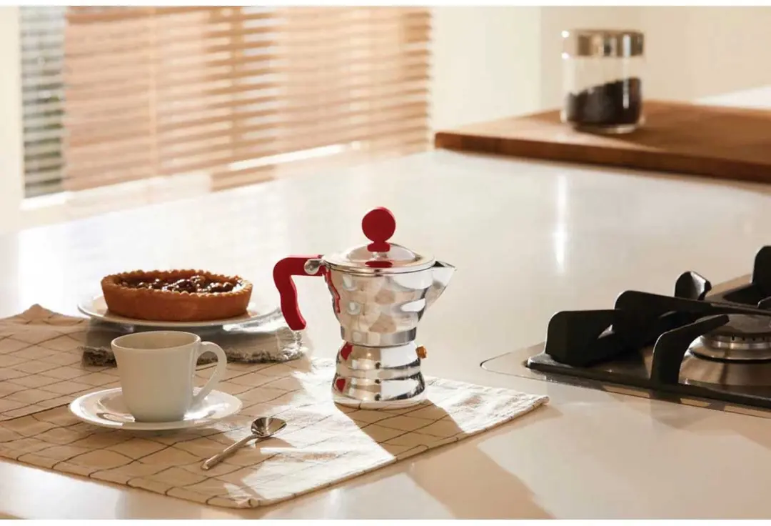 Alessi Moka Percolator AAM33/1 R - Rood