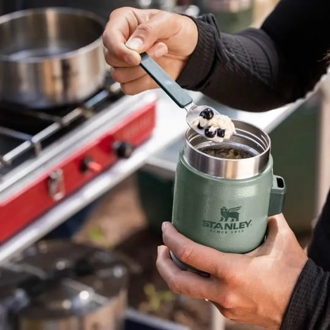 Stanley Classic Legendary Food Jar 0.4L - Hammertone Green