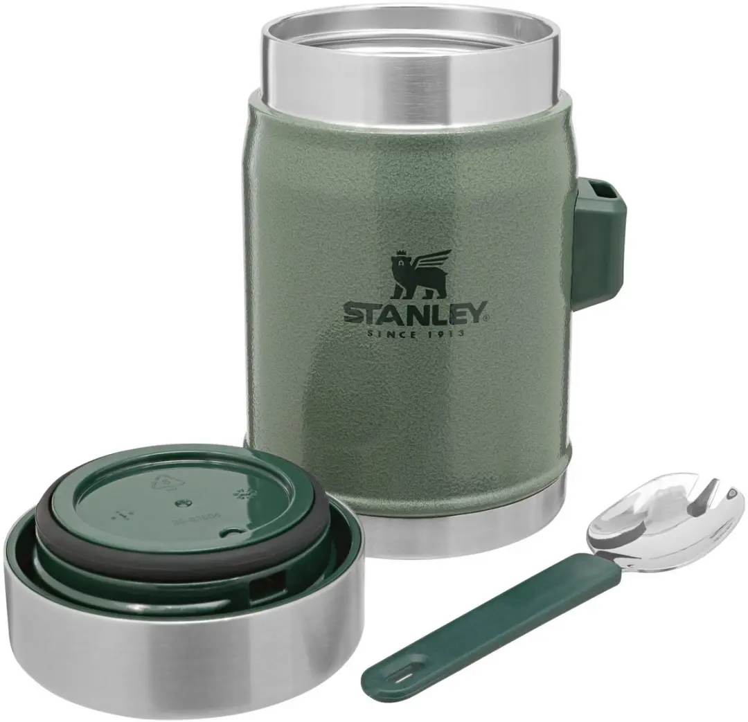 Stanley Classic Legendary Food Jar 0.4L - Hammertone Green