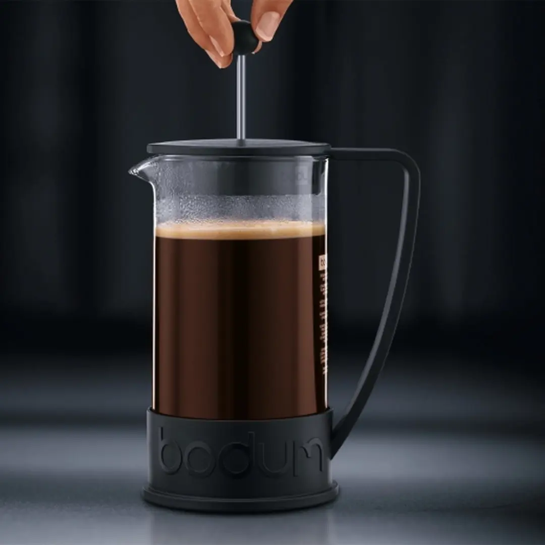 Bodum Brazil Cafetière 1L - 12 Koppen - Zwart