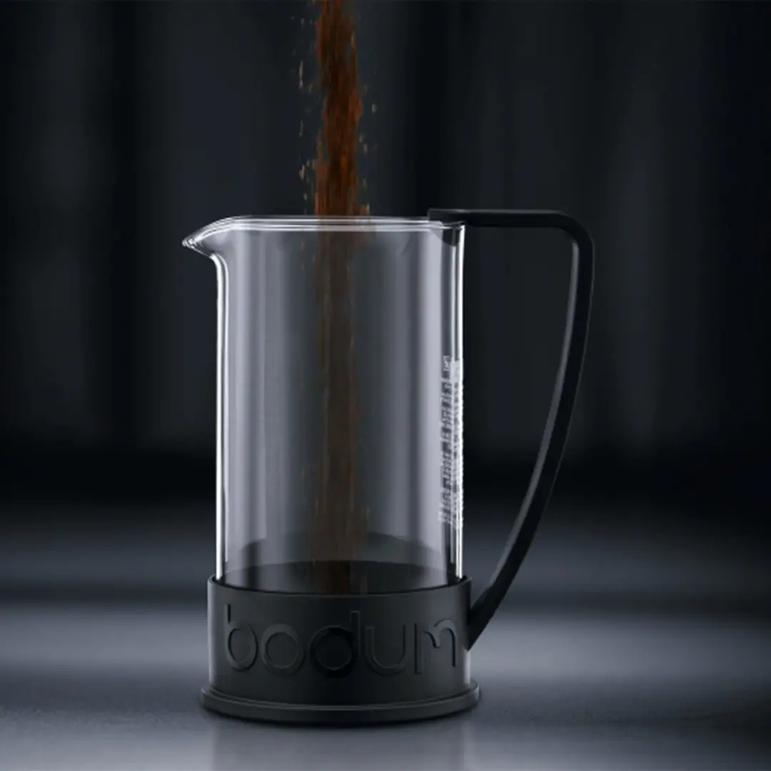 Bodum Brazil Cafetière 1L - 12 Koppen - Zwart