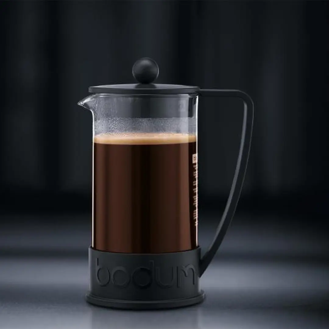 Bodum Brazil Cafetière 1L - 12 Koppen - Zwart
