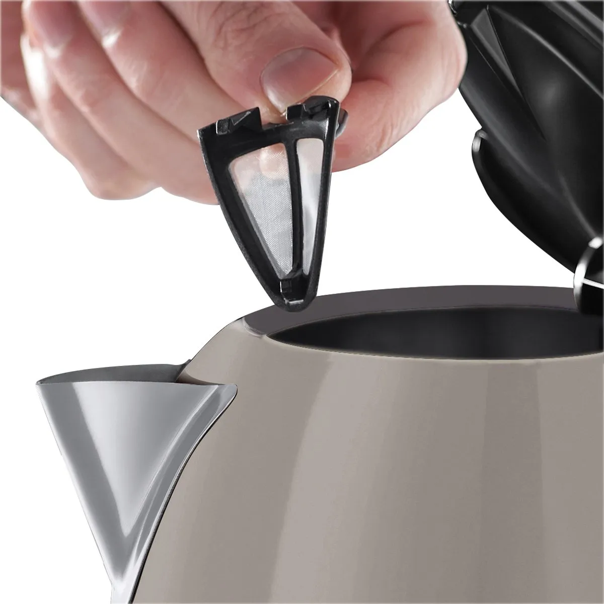 Russell Hobbs Colours Plus Waterkoker 2400W 1.7L - Mocha