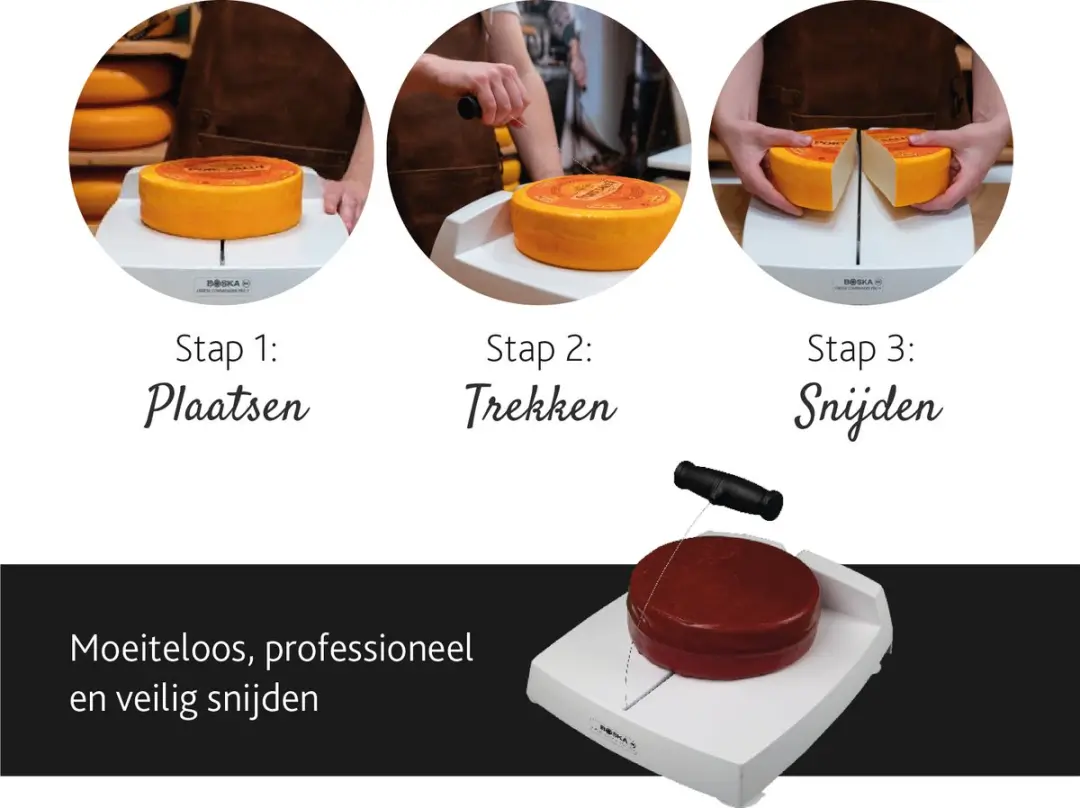Boska Cheese Commander PRO+ Kaassnijmachine - 320x400x125mm