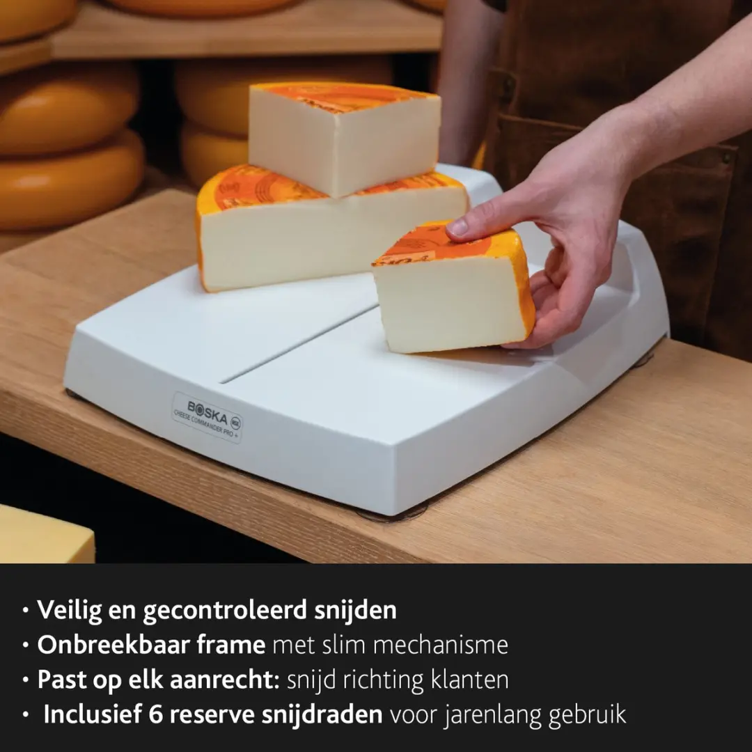 Boska Cheese Commander PRO+ Kaassnijmachine - 320x400x125mm