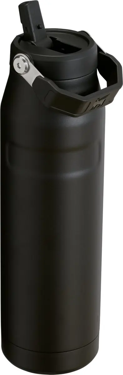 Stanley Flip Straw 2.0 Waterfles 1.06L - 15 Uur Koud - Zwart