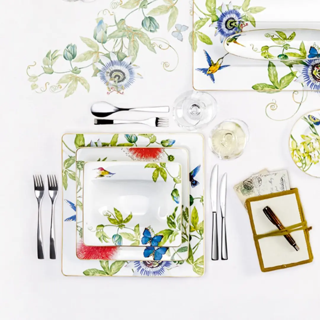 Villeroy & Boch Suppenteller Amazonia - 24x21cm - 6 Stuks
