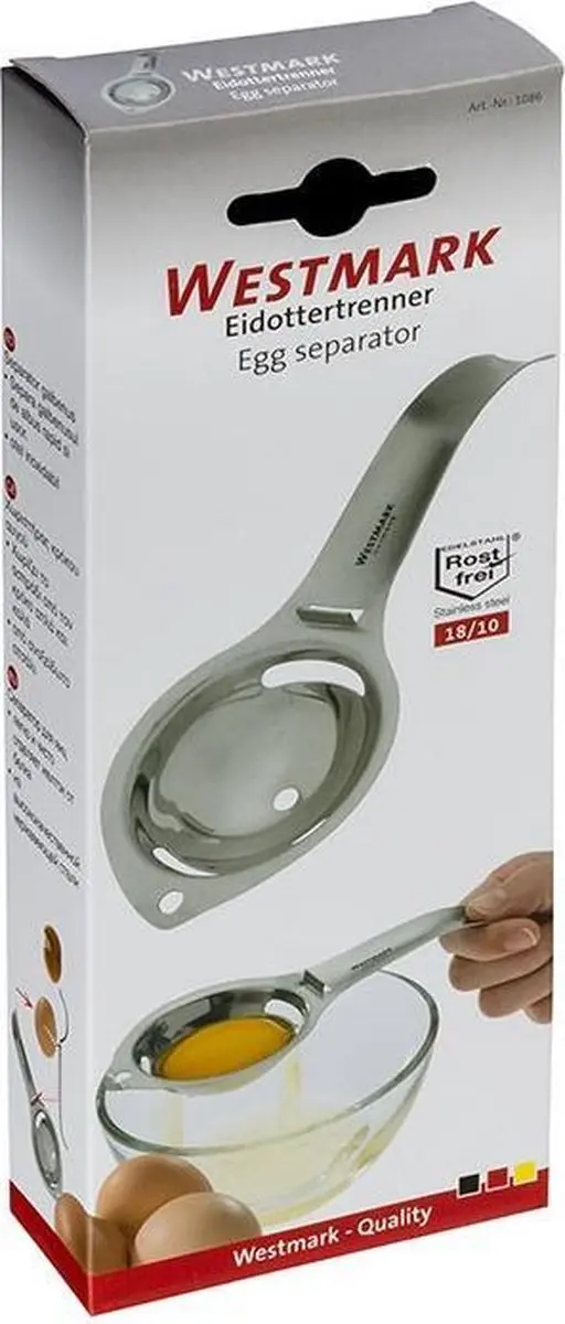 Westmark Eiwitscheider 16,7cm - Roestvrij staal - Zilver