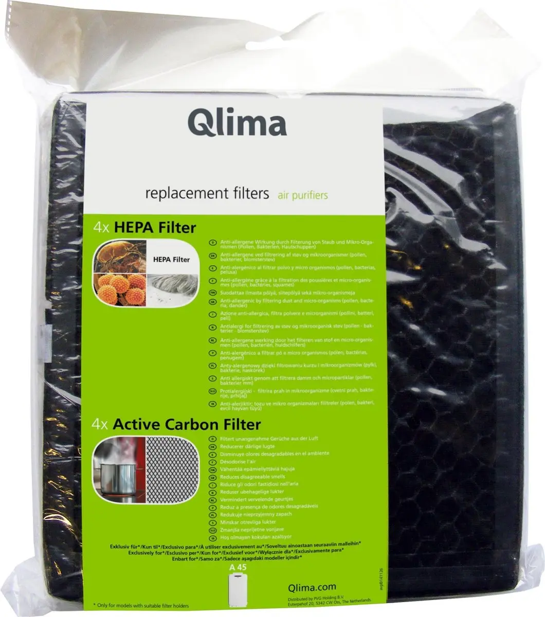 Qlima A 45 Filters