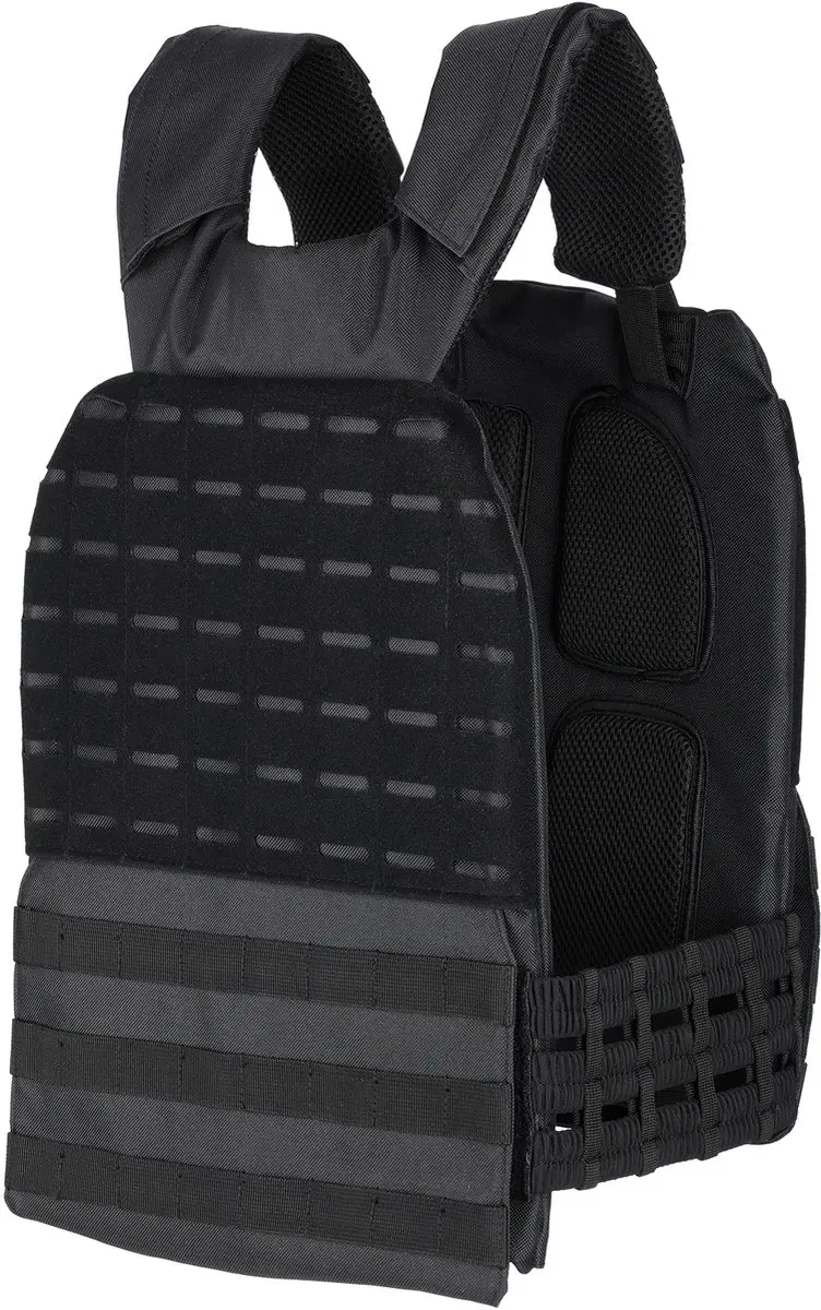 HMS TKO14 Verstelbaar Tactisch Gewichtsvest 13.5kg - Zwart