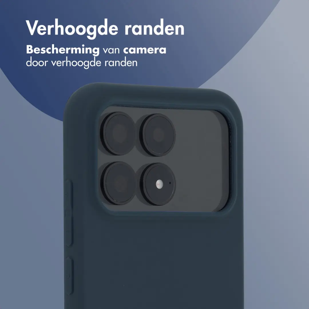 imoshion Hoesje Xiaomi Poco F8 Pro - Donkerblauw