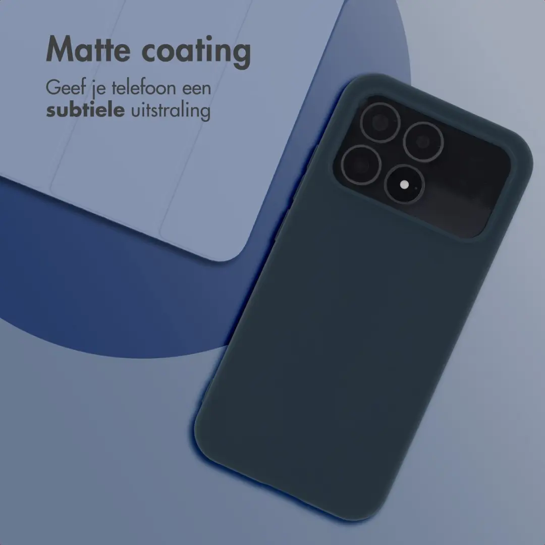 imoshion Hoesje Xiaomi Poco F8 Pro - Donkerblauw
