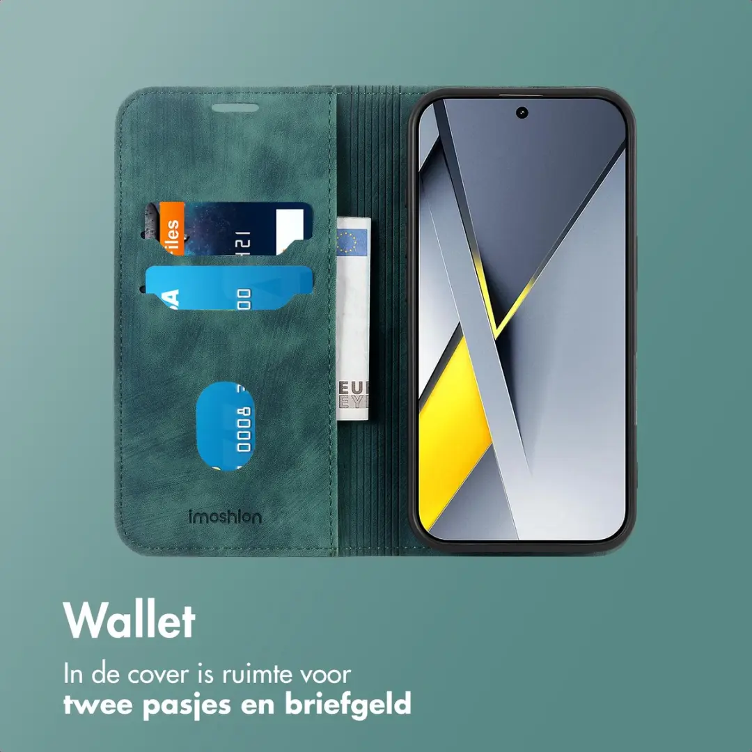 imoshion Hoesje Xiaomi Poco F8 Pro - 2 Pasjes - Groen