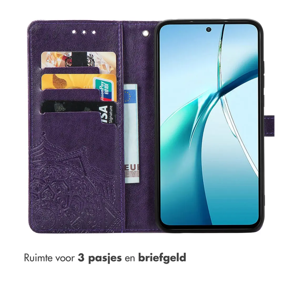 Imoshion Hoesje Xiaomi Poco X8 Pro - 3 Pasjes - Paars
