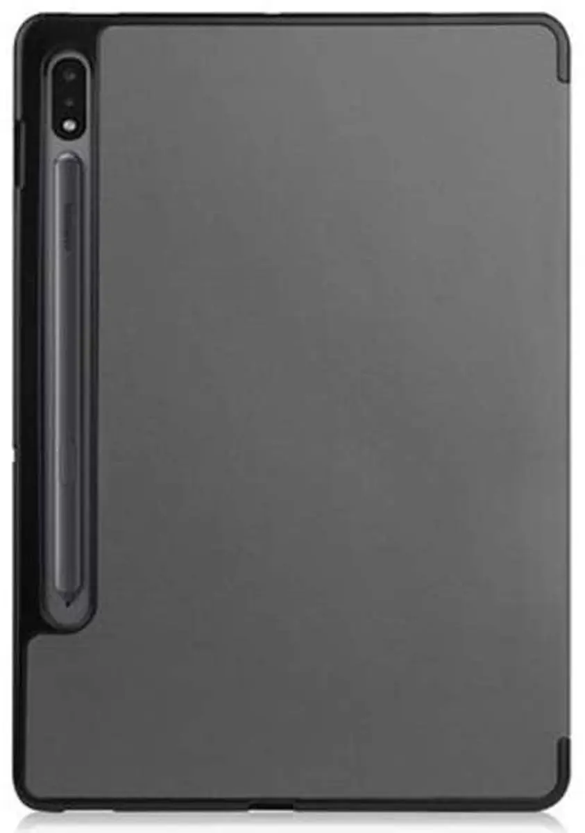 Just in Case Samsung Galaxy Tab S8 Smart Tri-Fold Case - Grijs