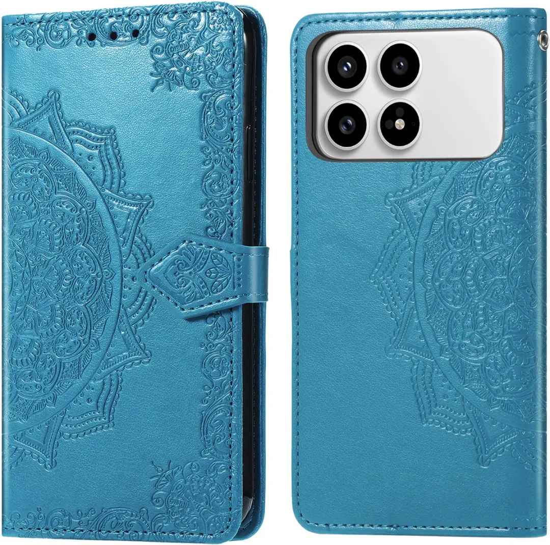 imoshion Hoesje Xiaomi Poco F8 Pro - 3 Pasjes - Turquoise