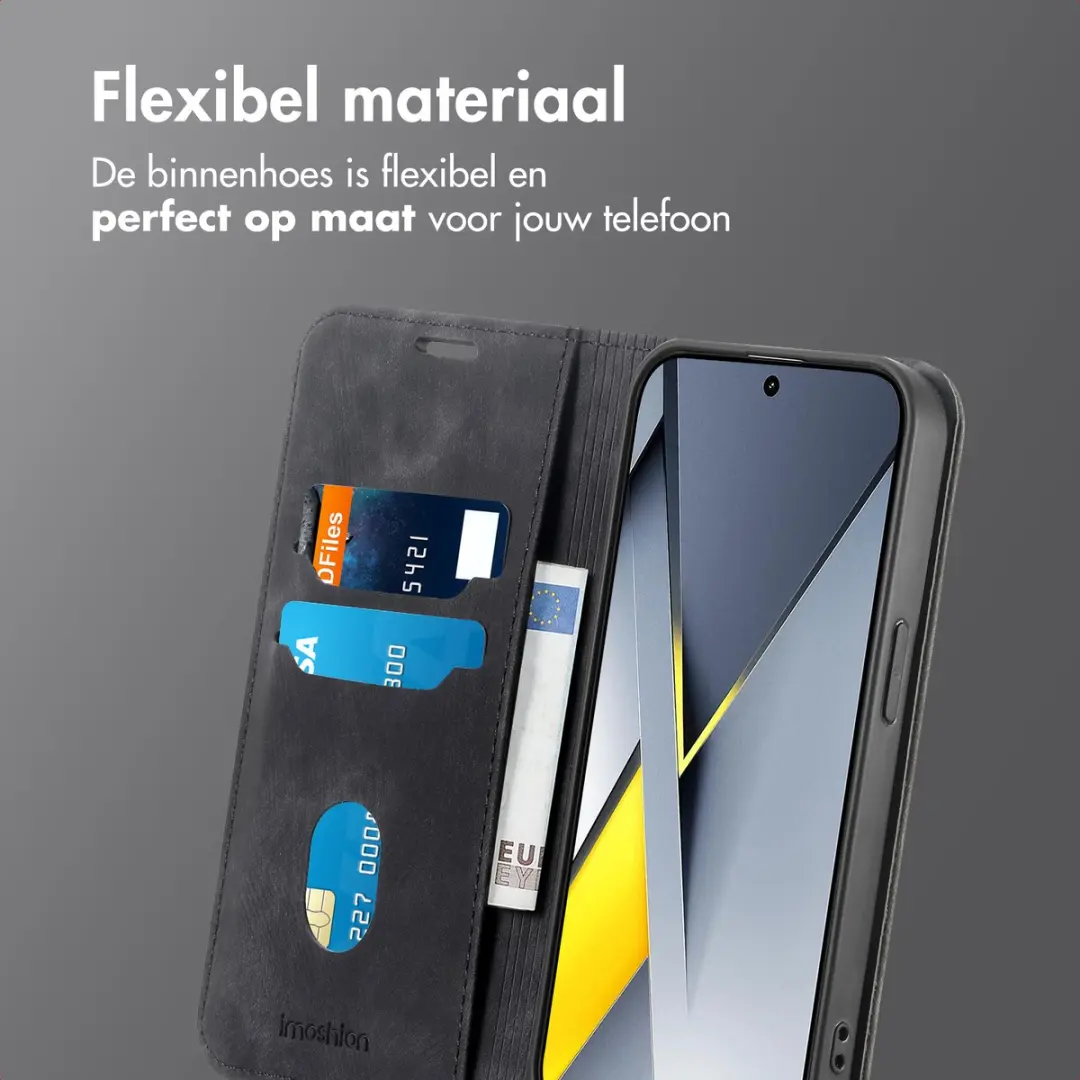 Imoshion Hoesje Xiaomi Poco F8 Pro - 2 Pasjes - Zwart