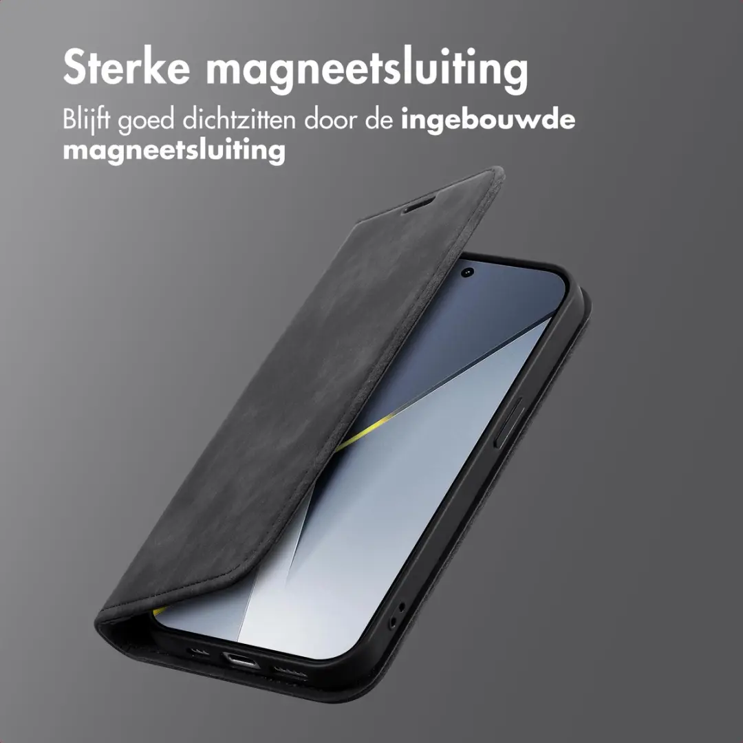 Imoshion Hoesje Xiaomi Poco F8 Pro - 2 Pasjes - Zwart
