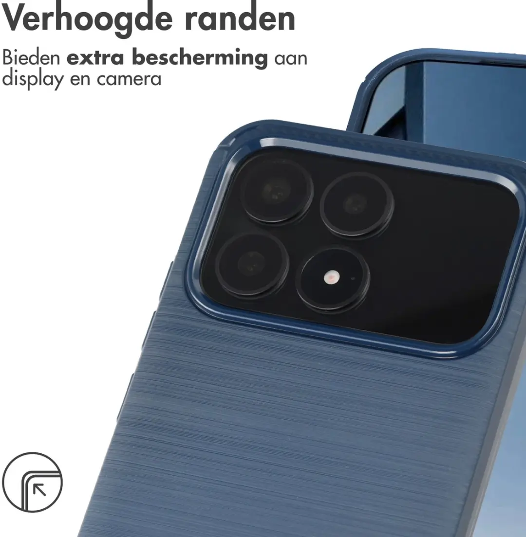 Imoshion Hoesje Xiaomi Poco F8 Pro - Donkerblauw