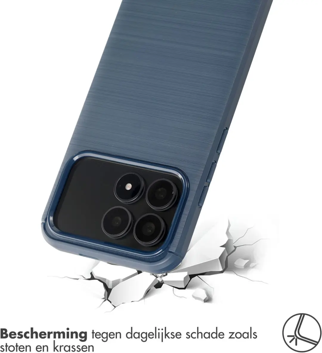 Imoshion Hoesje Xiaomi Poco F8 Pro - Donkerblauw