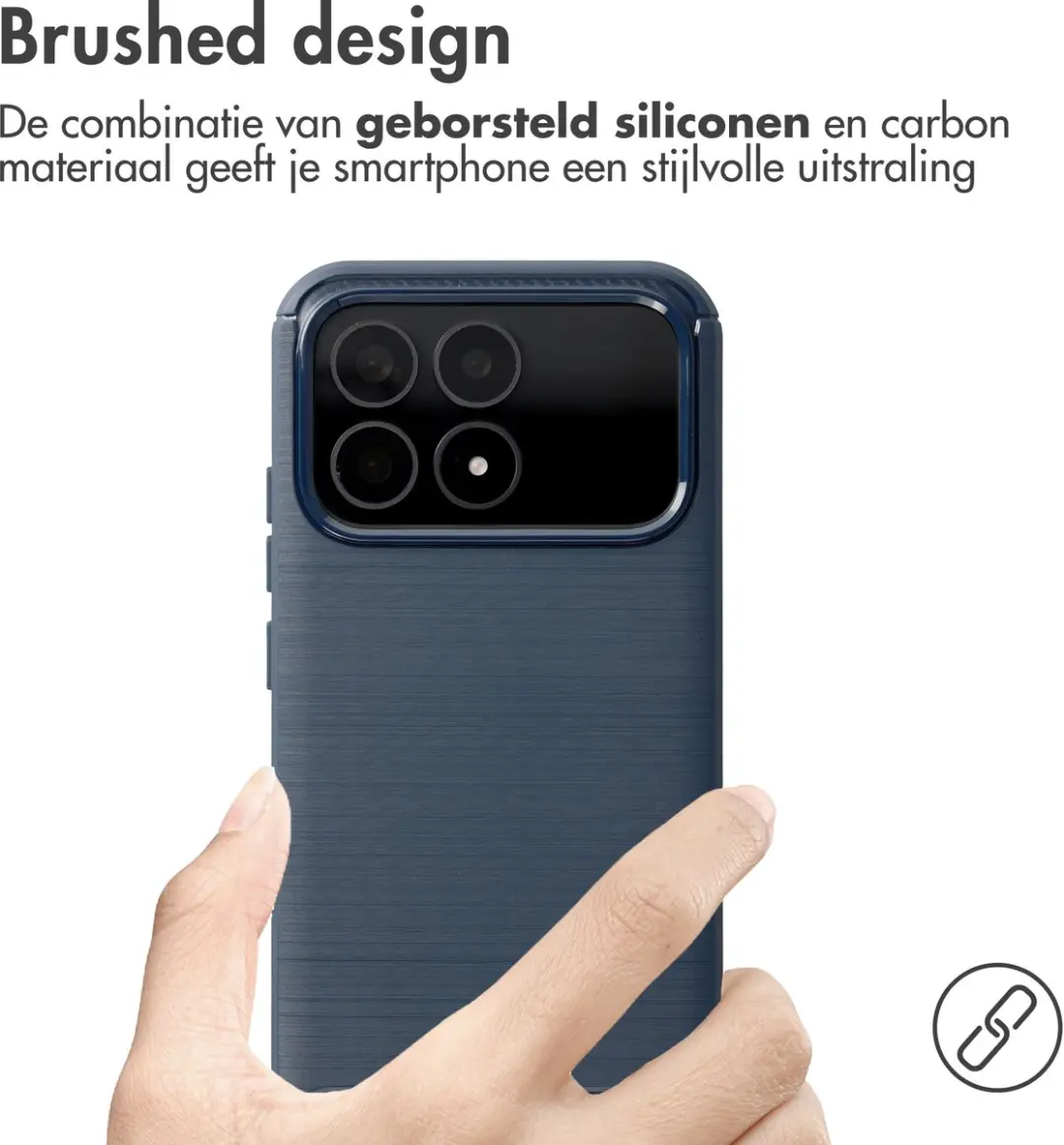 Imoshion Hoesje Xiaomi Poco F8 Pro - Donkerblauw