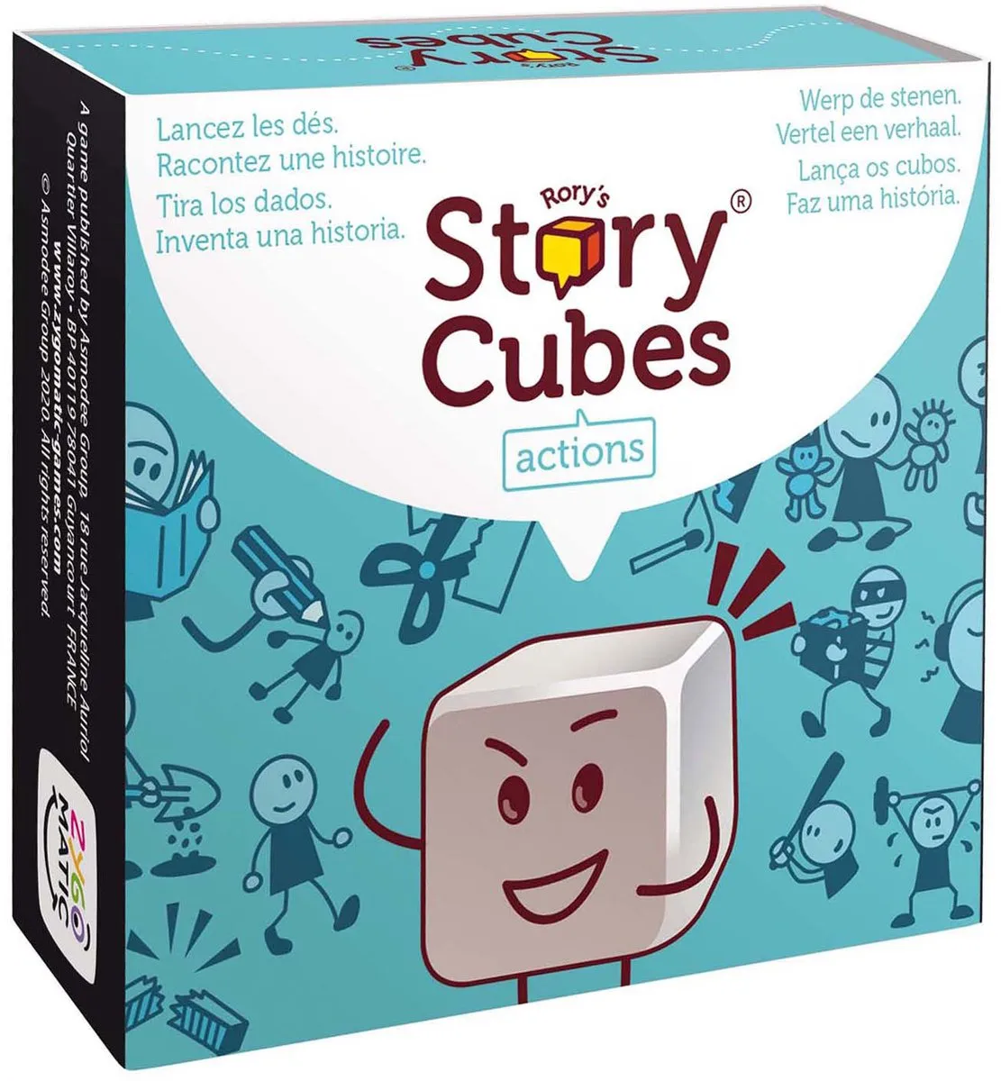 Asmodee Rory's Story Cubes Actions Dobbelspel ASMRSC02ML7