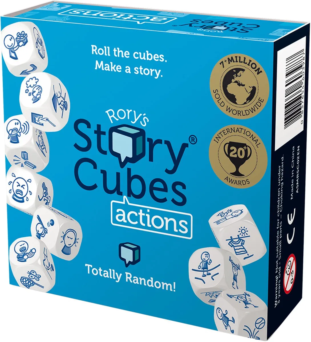 Asmodee Rory's Story Cubes Actions Dobbelspel ASMRSC02ML7