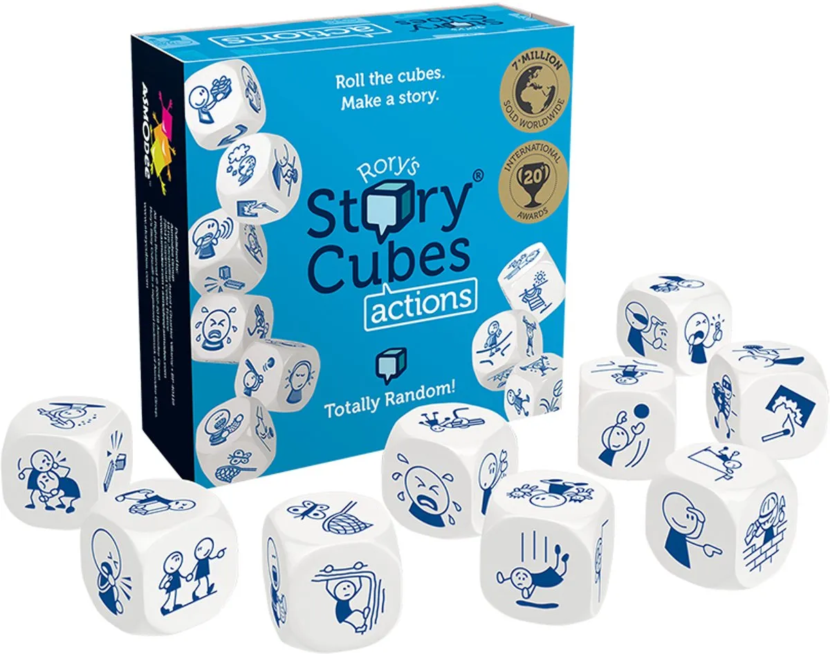 Asmodee Rory's Story Cubes Actions Dobbelspel ASMRSC02ML7
