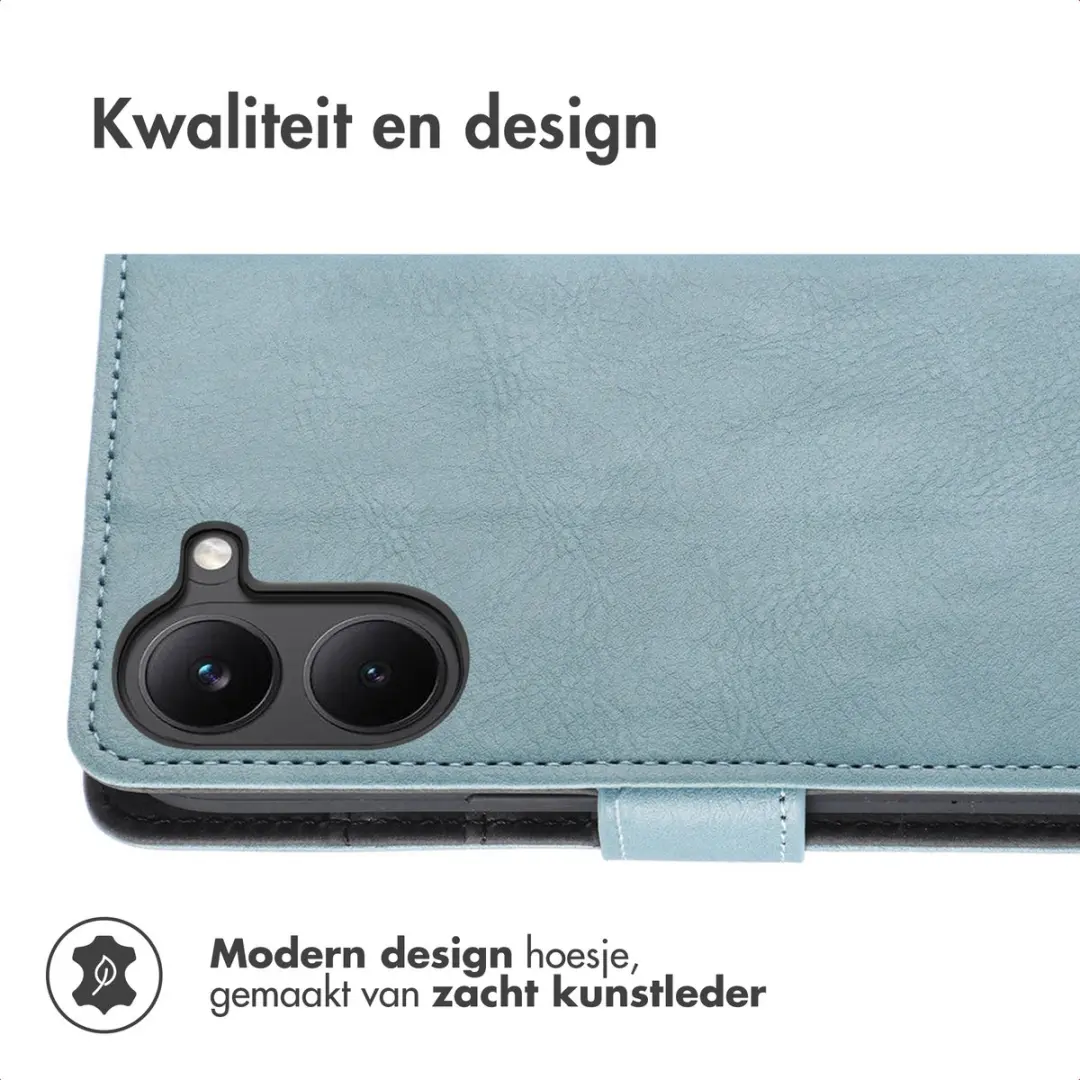 Imoshion Hoesje Xiaomi Poco X8 Pro Lichtblauw - 3 Pasjes