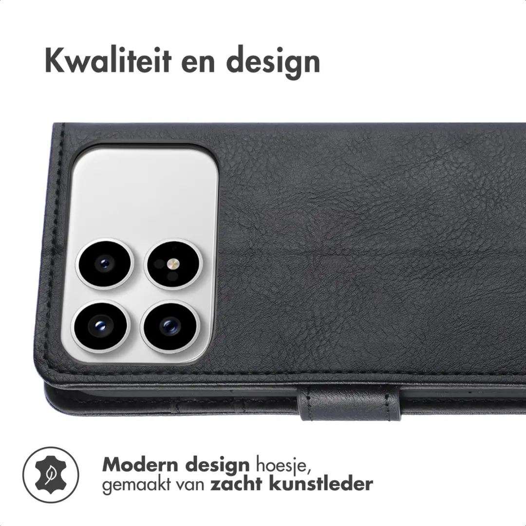 Imoshion Hoesje Xiaomi Poco F8 Pro 3 Stuks - Zwart