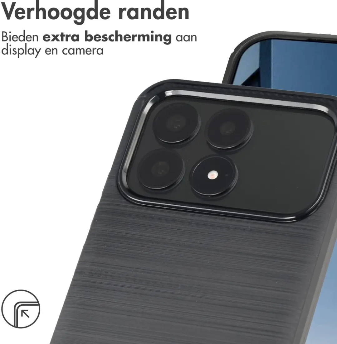 Imoshion Hoesje Xiaomi Poco F8 Pro - Zwart